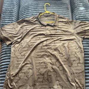 KUIU Olive Camouflage Polo Shirt